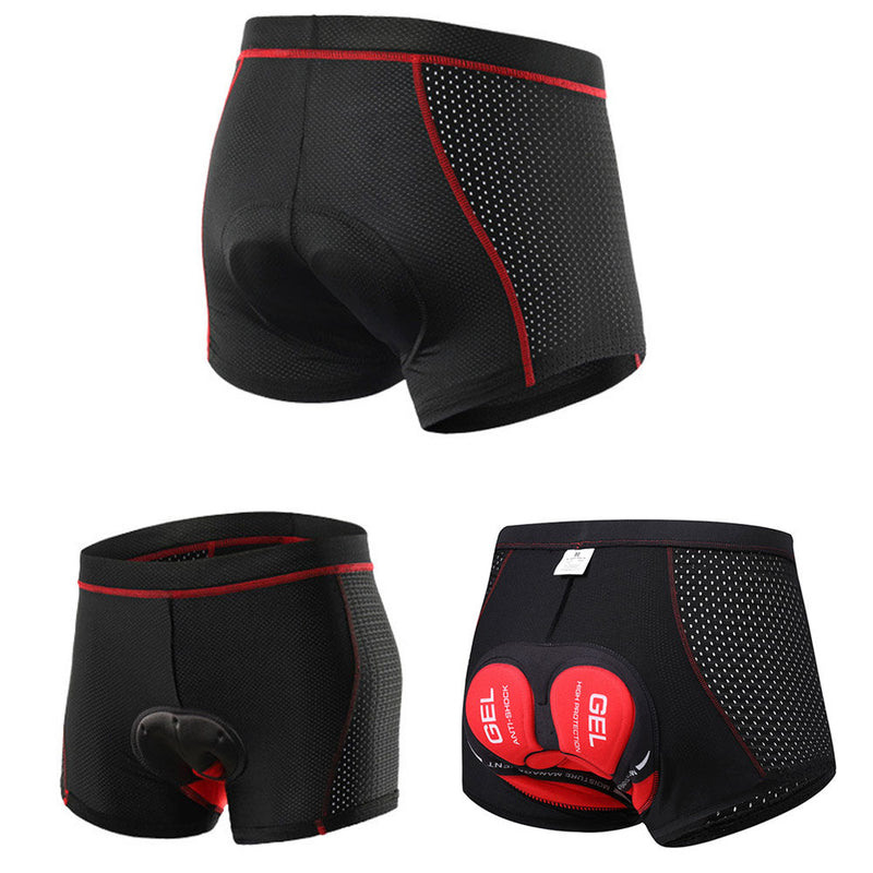 Short Respirável de Silicone para Ciclista e Motociclista