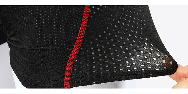 Short Respirável de Silicone para Ciclista e Motociclista