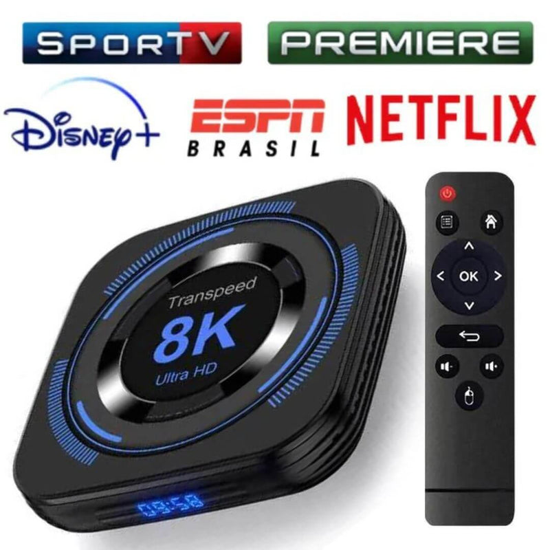 Tv Box 8K Ultra HD - Mega Mulher